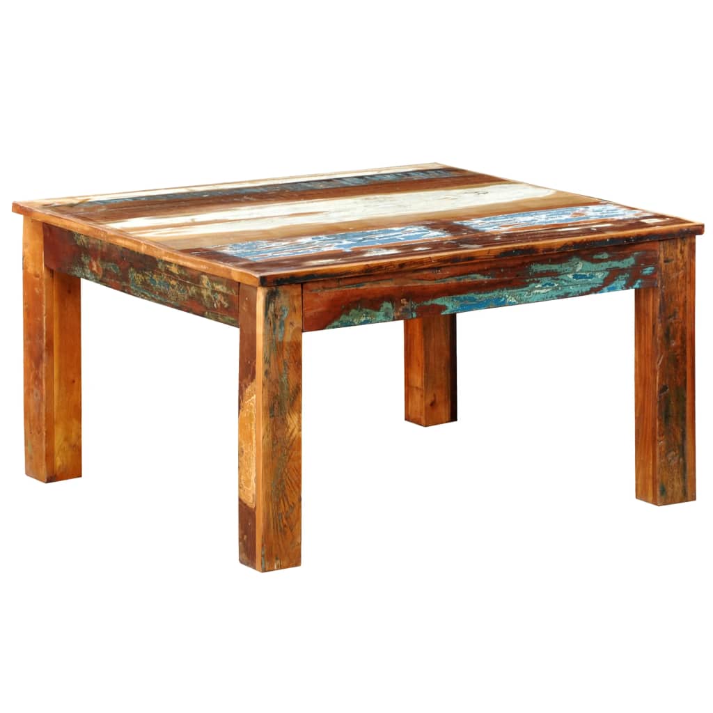 Table basse carrée Bois de récupération - Tables basses