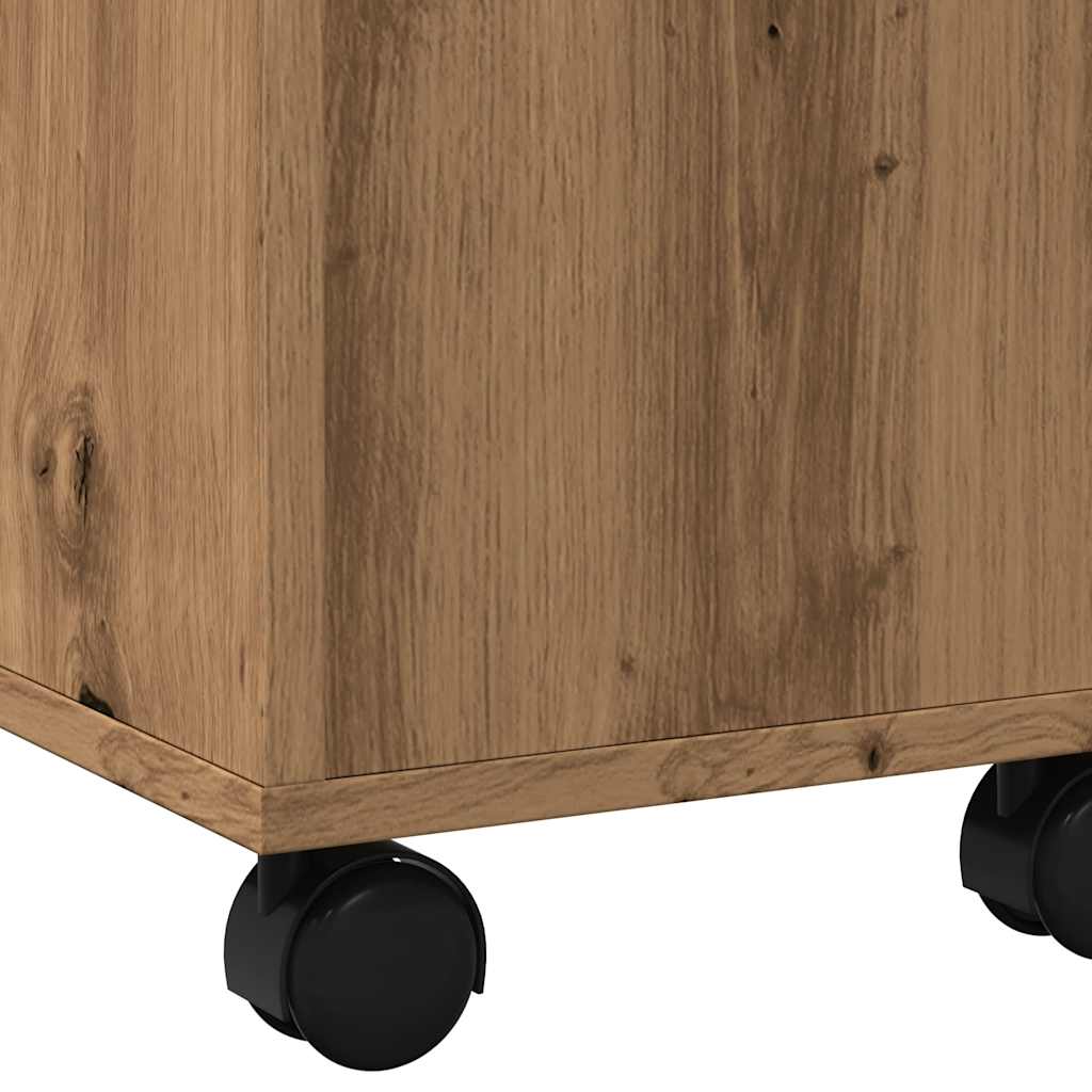 Table basse chêne artisanal 60x60x38 cm bois d’ingénierie - Tables basses