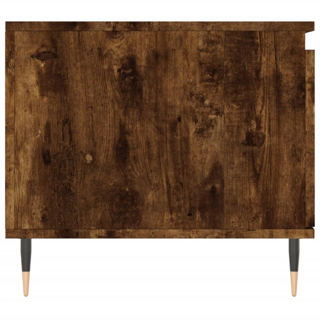 Table basse Chêne fumé 100x50x45 cm Bois d’ingénierie - Tables basses