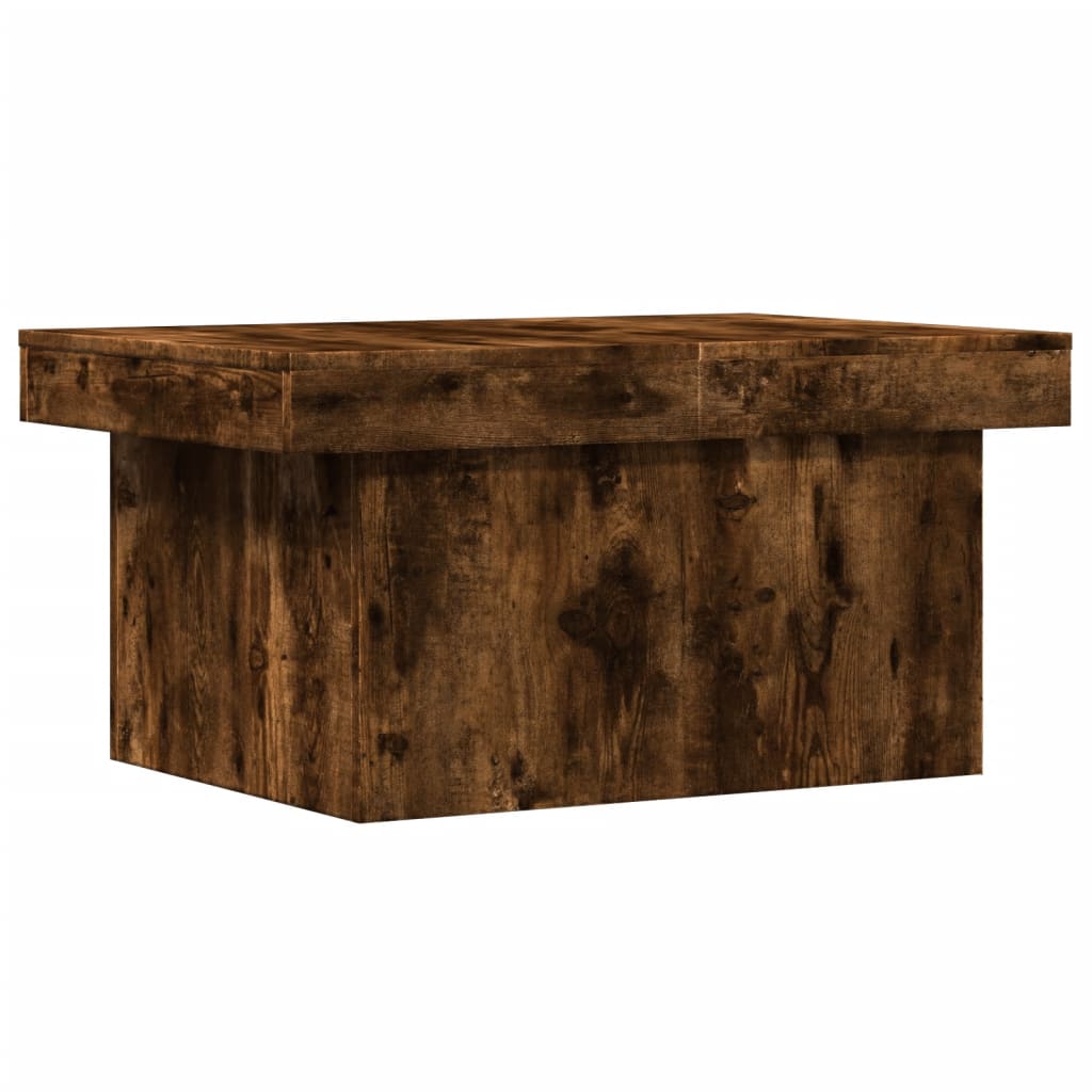 Table basse chêne fumé 100x55x40 cm bois d’ingénierie - Tables basses