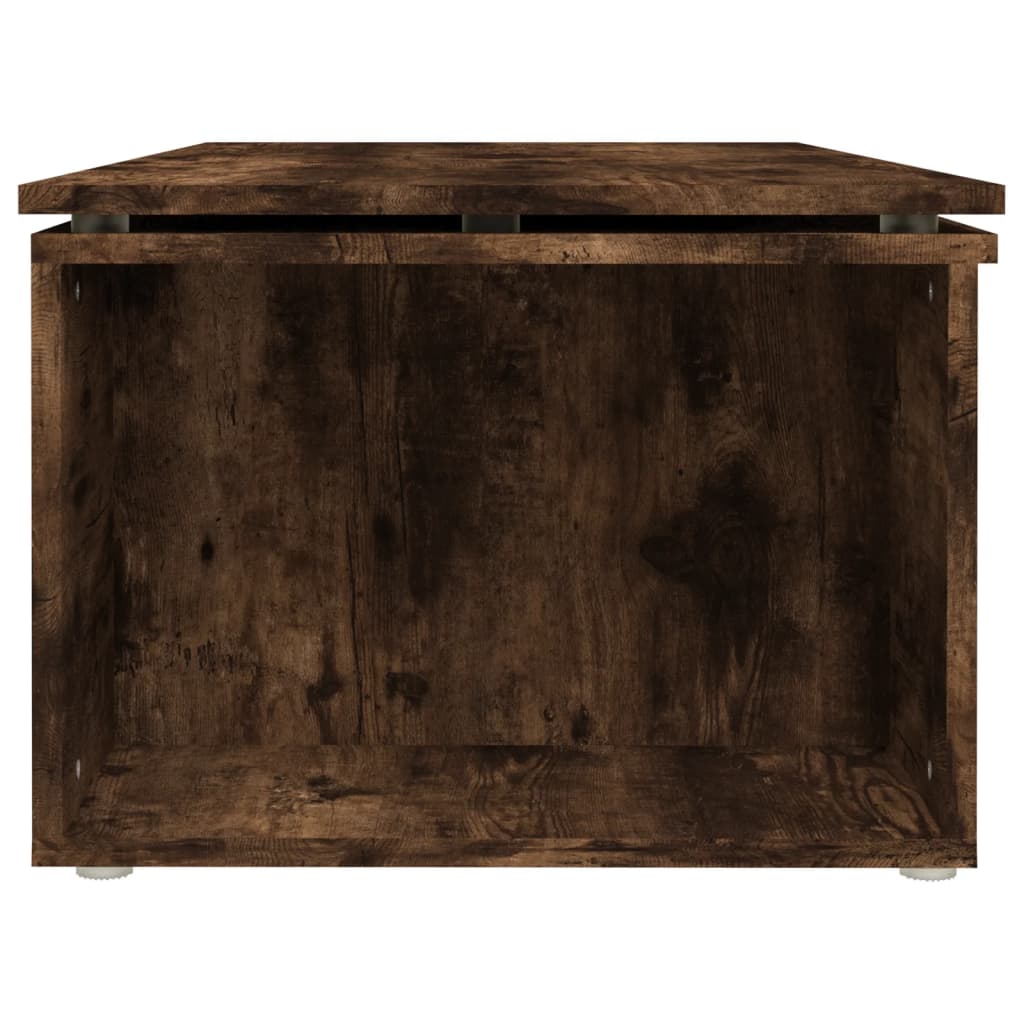 Table basse Chêne fumé 150x50x35 cm Bois d’ingénierie - Tables basses