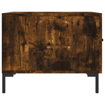 Table basse Chêne fumé 50x50x40 cm Bois d’ingénierie - Tables basses