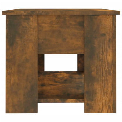 Table basse Chêne fumé 79x49x41 cm Bois d’ingénierie - Tables basses