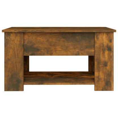 Table basse Chêne fumé 79x49x41 cm Bois d’ingénierie - Tables basses