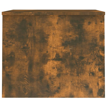 Table basse Chêne fumé 80x50,5x41,5 cm Bois d’ingénierie - Tables basses