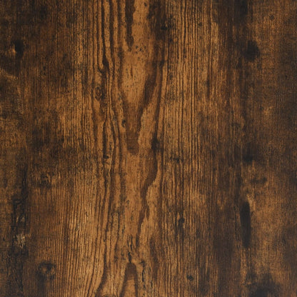 Table basse chêne fumé 80x80x40 cm bois d’ingénierie - Tables basses