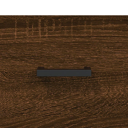 Table basse chêne marron 102x50x40 cm bois d’ingénierie - Tables basses