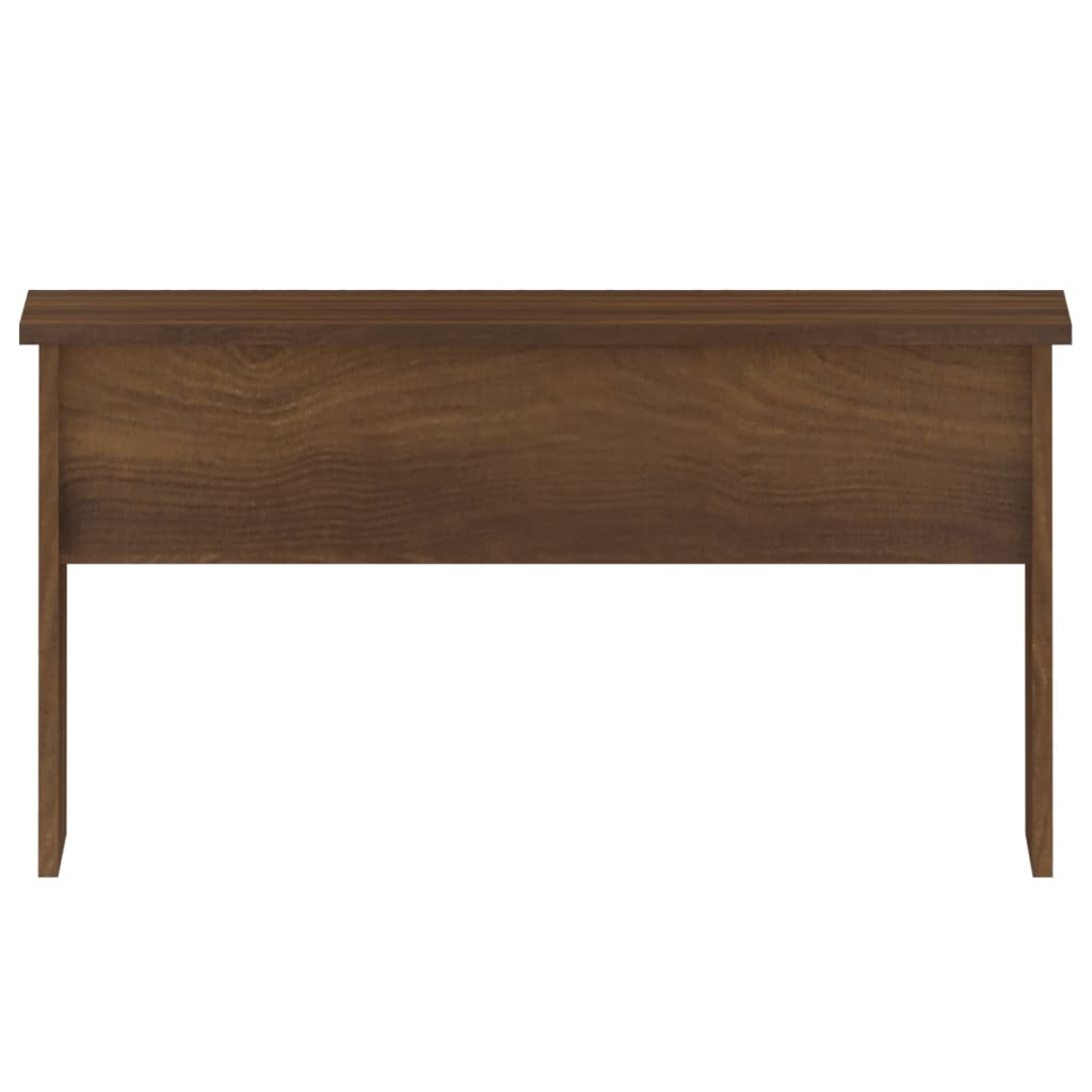 Table basse Chêne marron 80x50,5x41,5 cm Bois d’ingénierie - Tables basses