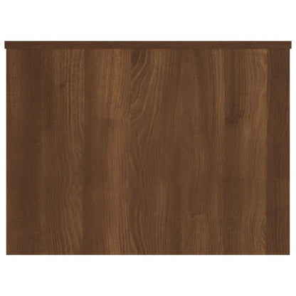 Table basse Chêne marron 80x55,5x41,5 cm Bois d’ingénierie - Tables basses