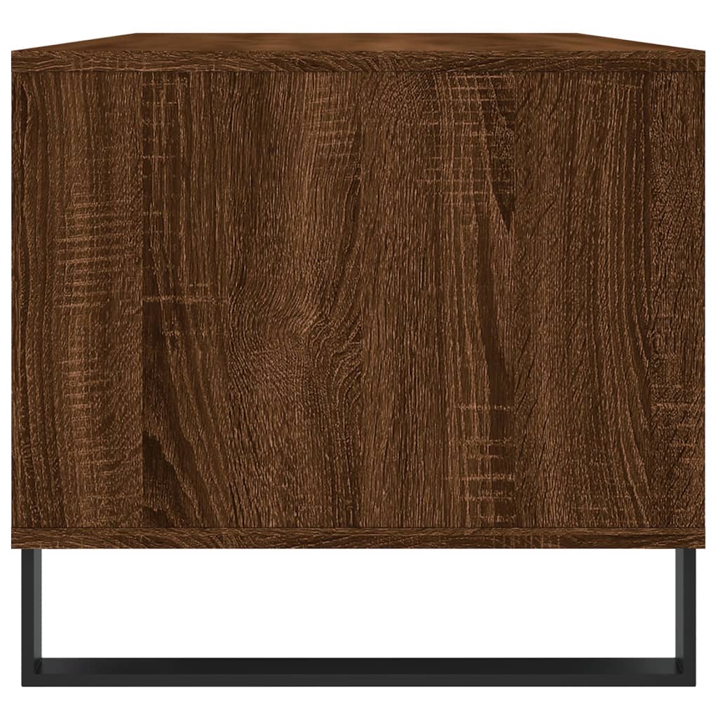 Table basse Chêne marron 90x49x45 cm Bois d’ingénierie - Tables basses