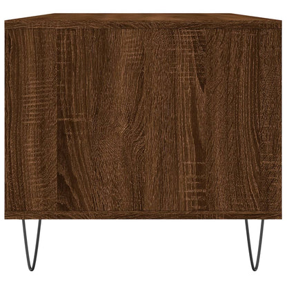 Table basse Chêne marron 90x49x45 cm Bois d’ingénierie - Tables basses