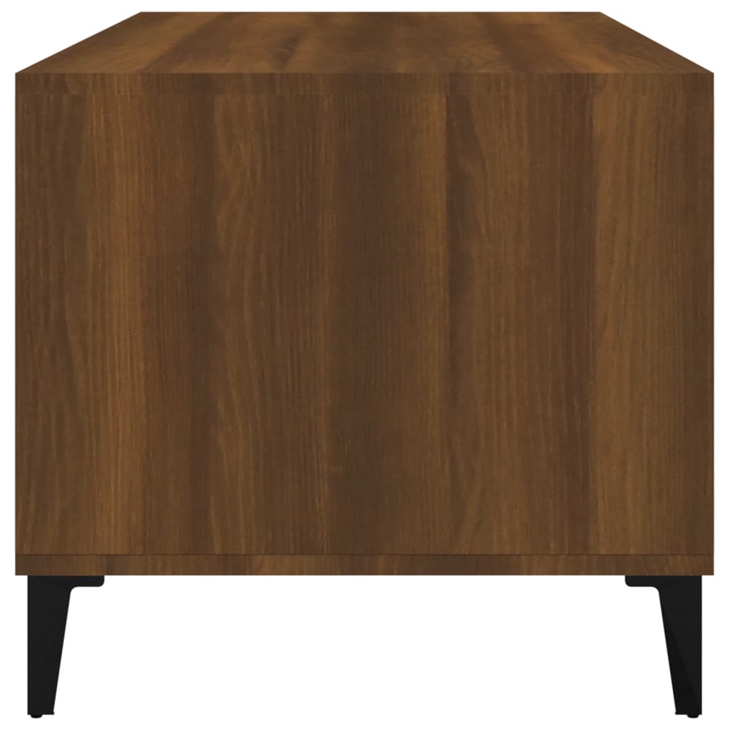 Table basse Chêne marron 90x49x45 cm Bois d’ingénierie - Tables basses