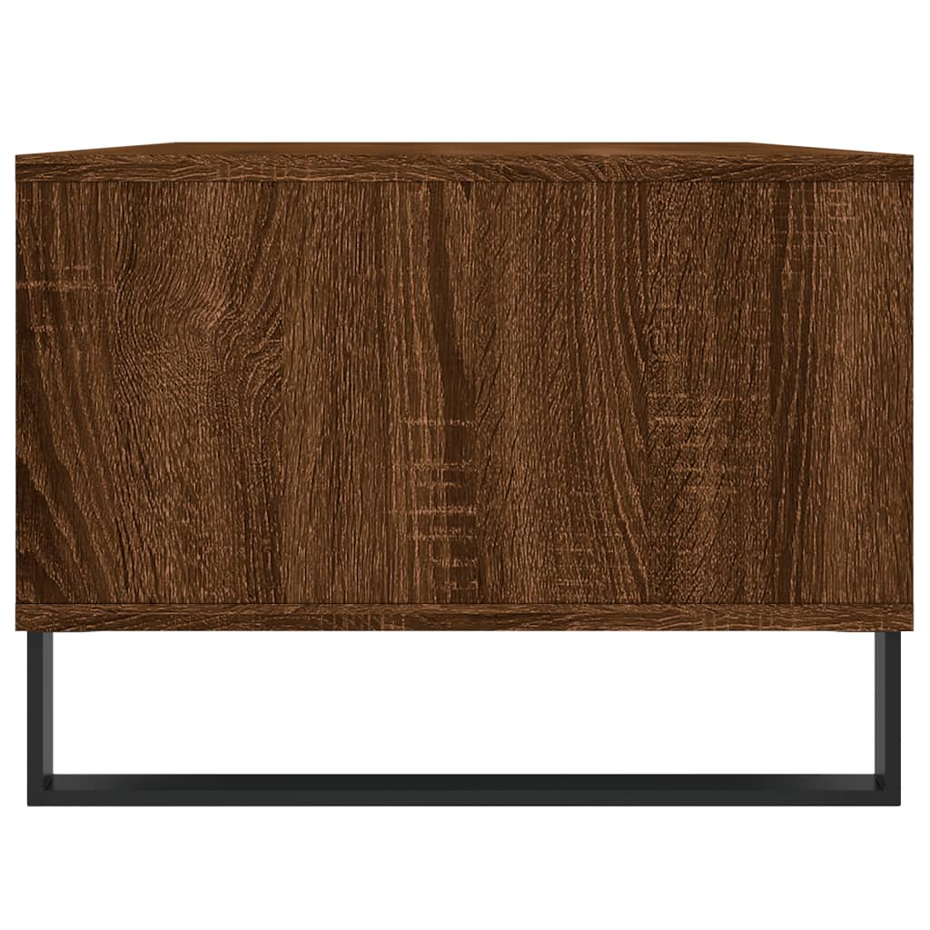Table basse Chêne marron 90x50x36,5 cm Bois d’ingénierie - Tables basses