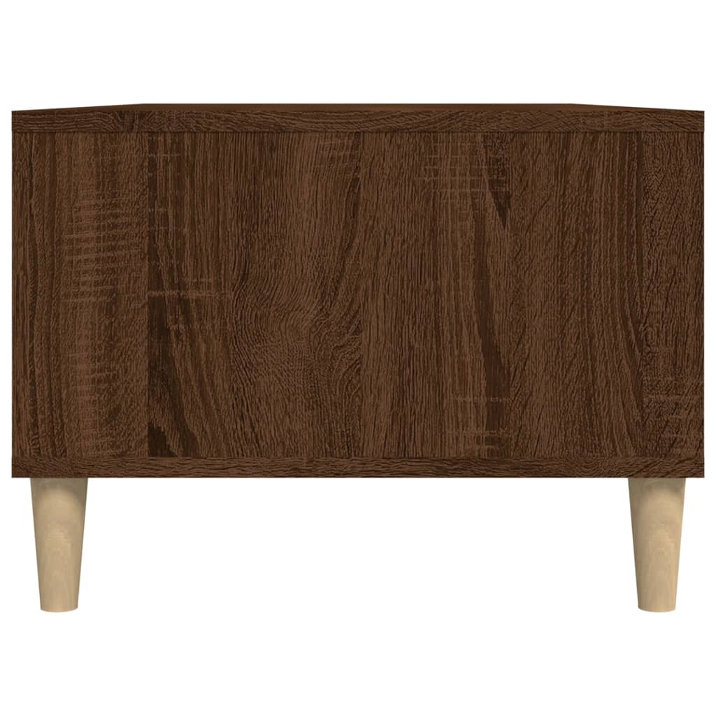 Table basse Chêne marron 90x50x36,5 cm Bois d’ingénierie - Tables basses