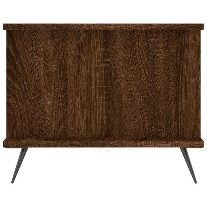 Table basse chêne marron 90x50x40 cm bois d’ingénierie - Tables basses