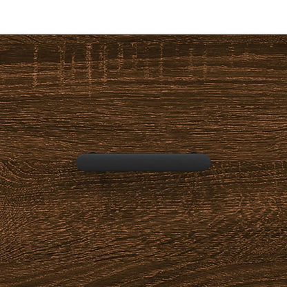 Table basse chêne marron 90x50x40 cm bois d’ingénierie - Tables basses
