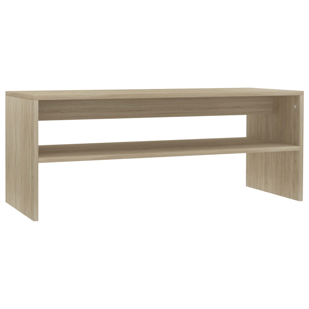 Table basse Chêne sonoma 100x40x40 cm Bois d’ingénierie - Tables basses