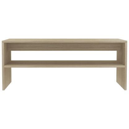 Table basse Chêne sonoma 100x40x40 cm Bois d’ingénierie - Tables basses