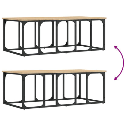 Table basse chêne sonoma 100x50x35,5 cm bois d’ingénierie - Tables basses