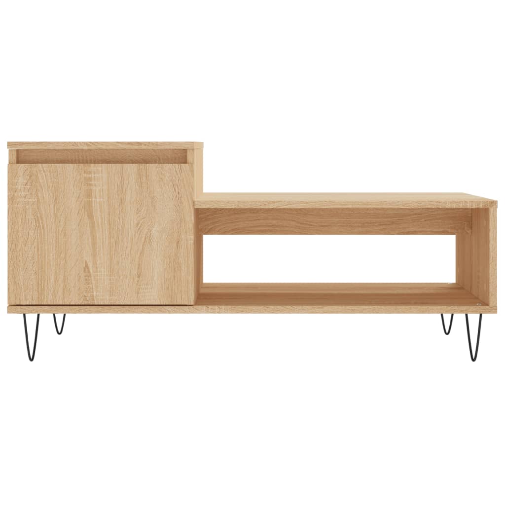 Table basse Chêne sonoma 100x50x45 cm Bois d’ingénierie - Tables basses