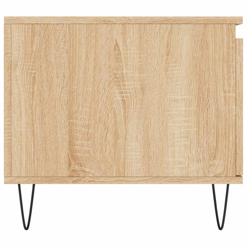 Table basse Chêne sonoma 100x50x45 cm Bois d’ingénierie - Tables basses