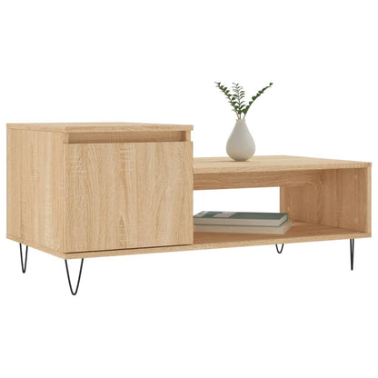 Table basse Chêne sonoma 100x50x45 cm Bois d’ingénierie - Tables basses