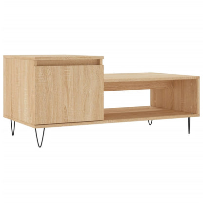 Table basse Chêne sonoma 100x50x45 cm Bois d’ingénierie - Tables basses