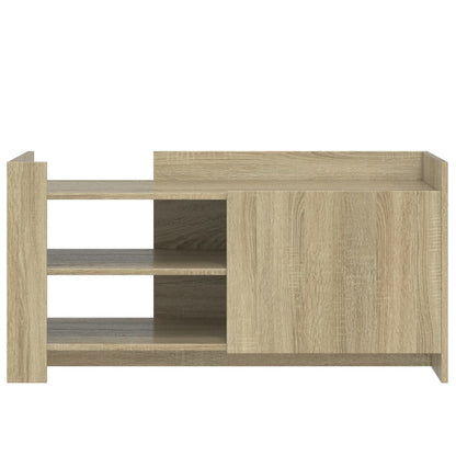 Table basse chêne sonoma 100x50x50 cm bois d’ingénierie - Tables basses