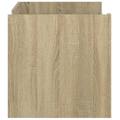 Table basse chêne sonoma 100x50x50 cm bois d’ingénierie - Tables basses