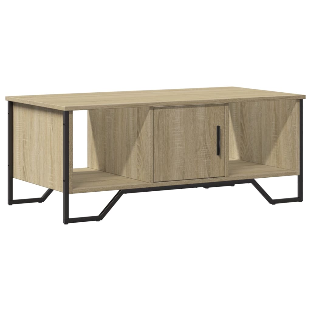 Table basse chêne sonoma 100x51x40 cm bois d’ingénierie - Tables basses