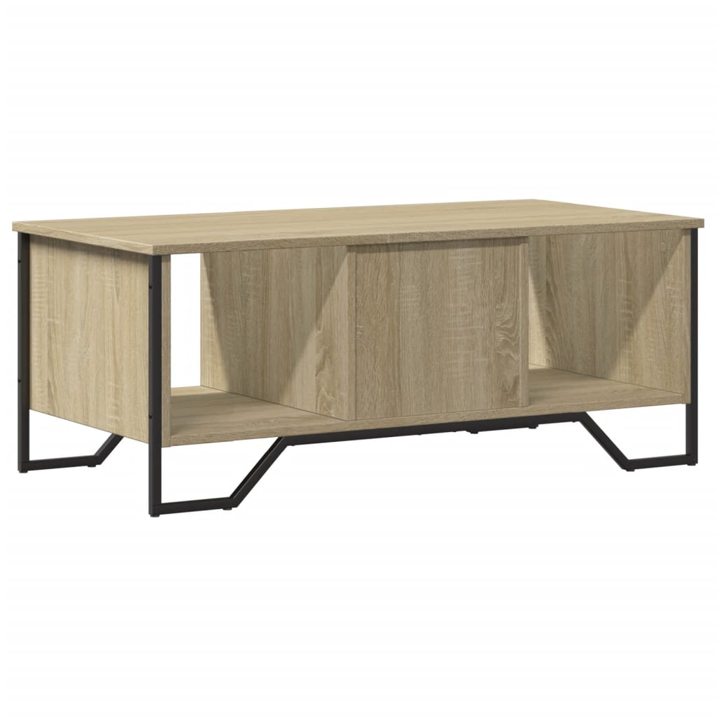 Table basse chêne sonoma 100x51x40 cm bois d’ingénierie - Tables basses