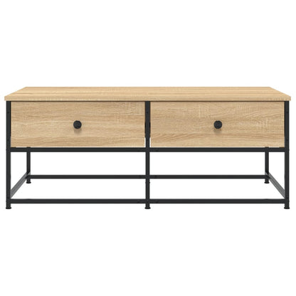 Table basse chêne sonoma 100x51x40 cm bois d’ingénierie - Tables basses