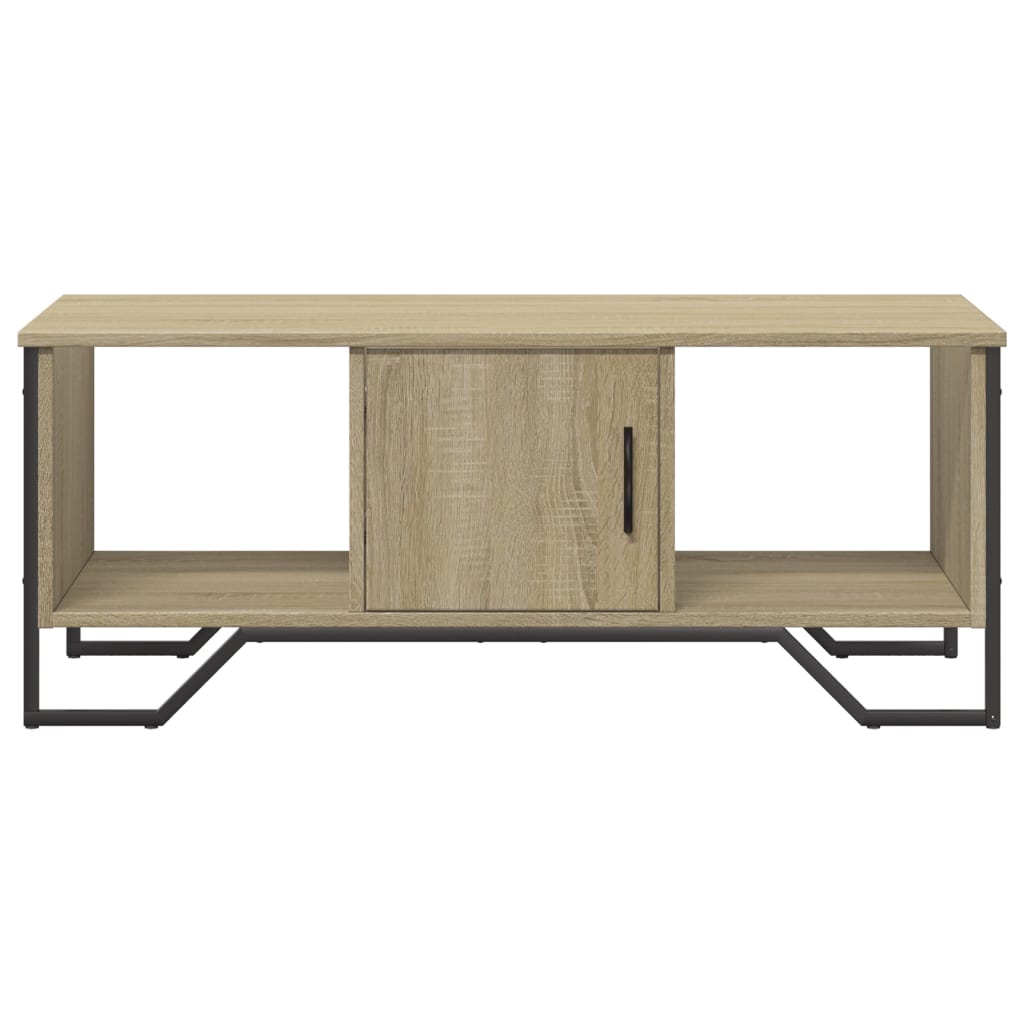 Table basse chêne sonoma 100x51x40 cm bois d’ingénierie - Tables basses