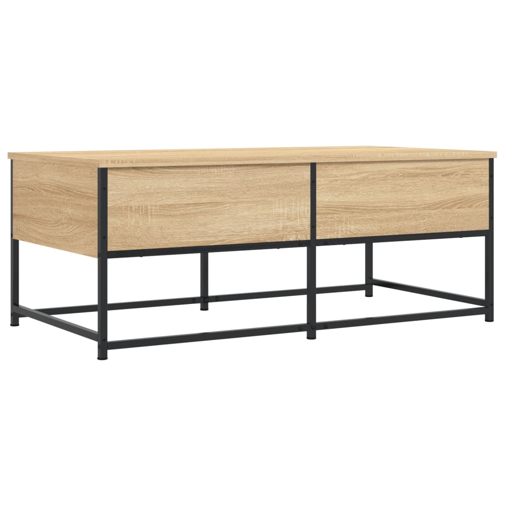 Table basse chêne sonoma 100x51x40 cm bois d’ingénierie - Tables basses