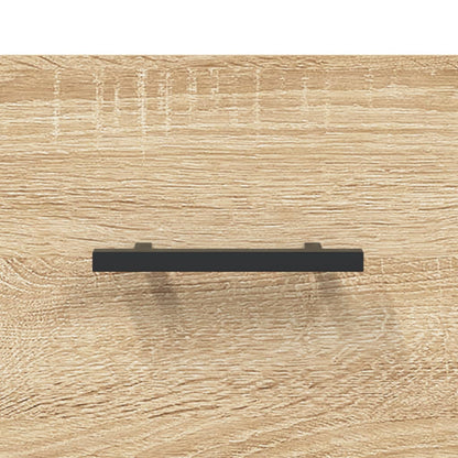 Table basse chêne sonoma 102x50x40 cm bois d’ingénierie - Tables basses