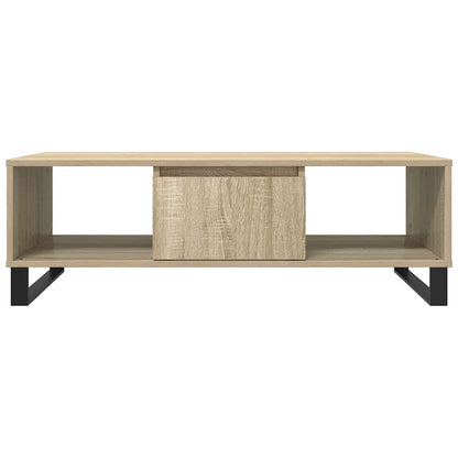 Table basse chêne sonoma 104x60x35 cm bois d’ingénierie - Tables basses