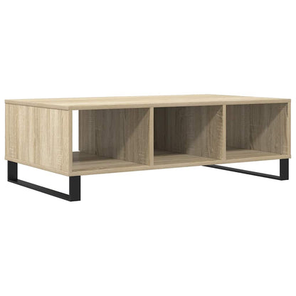 Table basse chêne sonoma 104x60x35 cm bois d’ingénierie - Tables basses