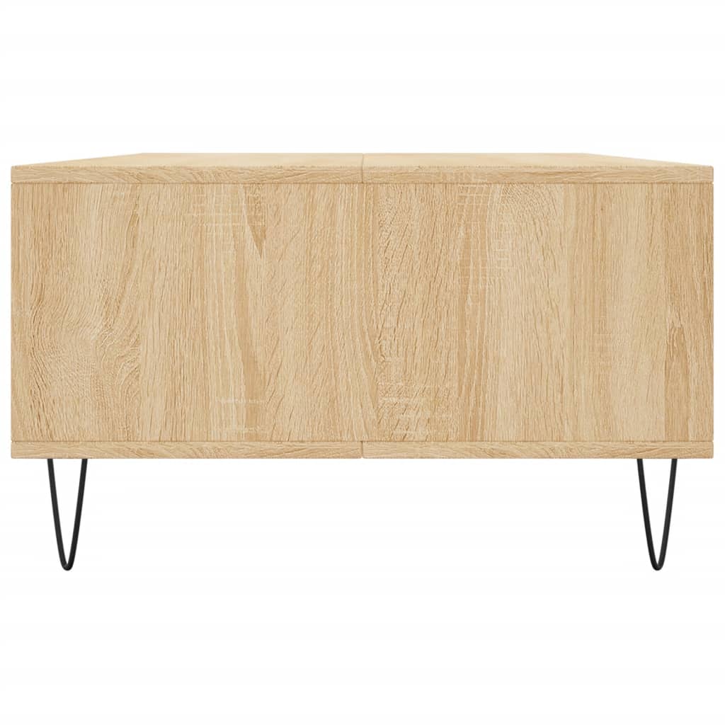 Table basse chêne sonoma 104x60x35 cm bois d’ingénierie - Tables basses