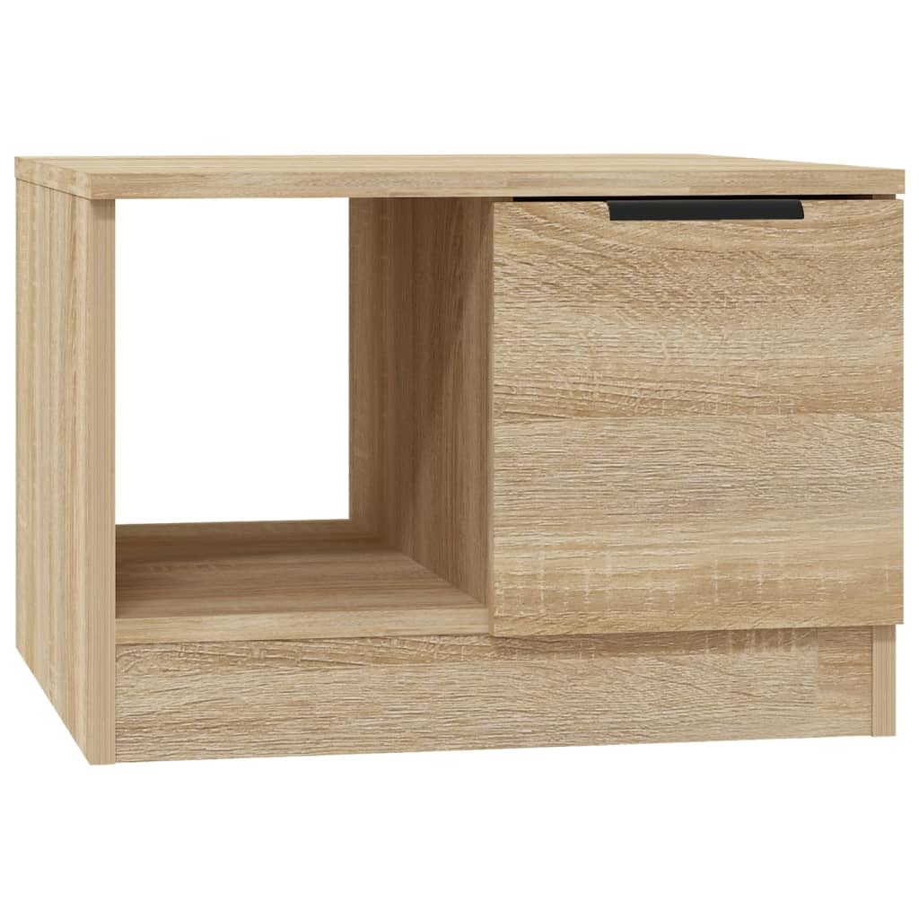 Table basse chêne sonoma 50x50x36 cm bois d’ingénierie - Tables basses