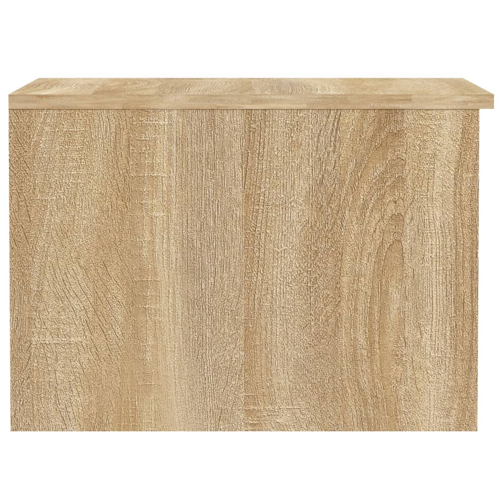 Table basse chêne sonoma 50x50x36 cm bois d’ingénierie - Tables basses