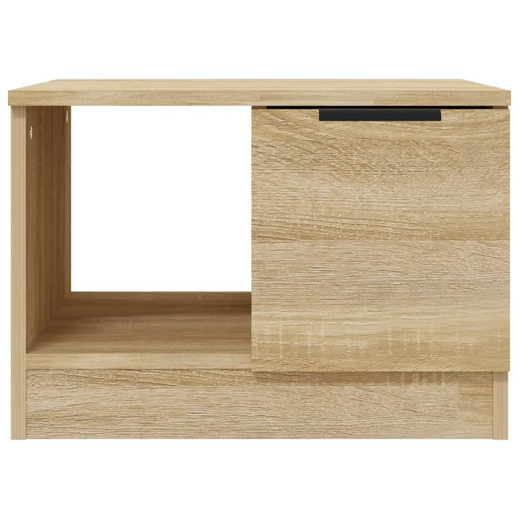 Table basse chêne sonoma 50x50x36 cm bois d’ingénierie - Tables basses