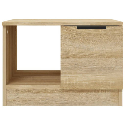 Table basse chêne sonoma 50x50x36 cm bois d’ingénierie - Tables basses