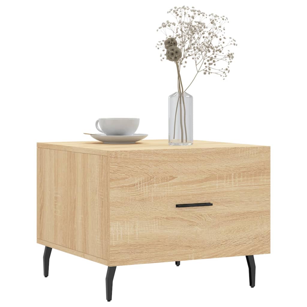 Table basse Chêne sonoma 50x50x40 cm Bois d’ingénierie - Tables basses