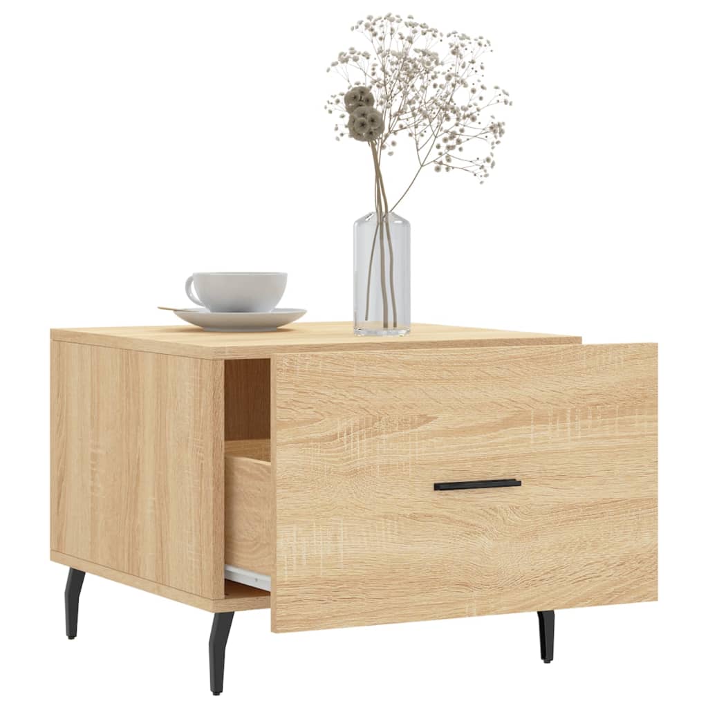 Table basse Chêne sonoma 50x50x40 cm Bois d’ingénierie - Tables basses