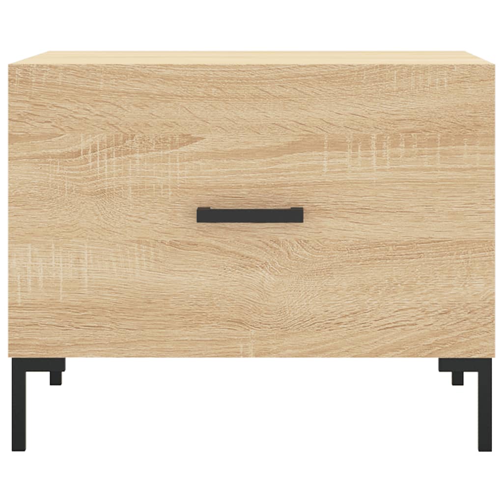 Table basse Chêne sonoma 50x50x40 cm Bois d’ingénierie - Tables basses