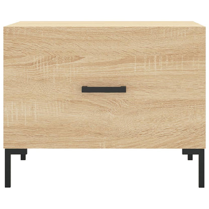 Table basse Chêne sonoma 50x50x40 cm Bois d’ingénierie - Tables basses