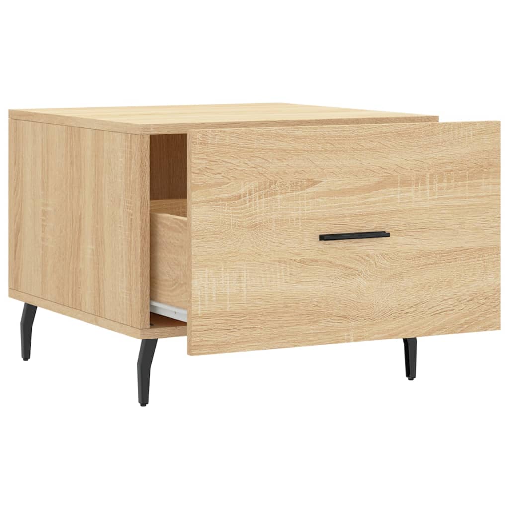 Table basse Chêne sonoma 50x50x40 cm Bois d’ingénierie - Tables basses