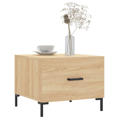 Table basse Chêne sonoma 50x50x40 cm Bois d’ingénierie - Tables basses