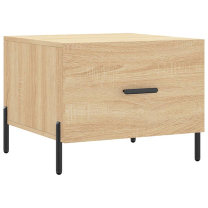 Table basse Chêne sonoma 50x50x40 cm Bois d’ingénierie - Tables basses