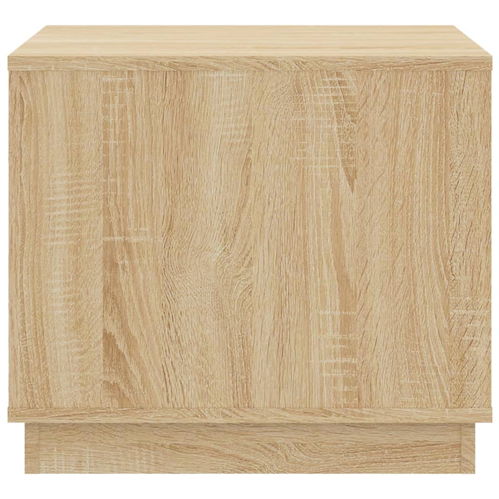 Table basse chêne sonoma 51x50x44 cm bois d’ingénierie - Tables basses